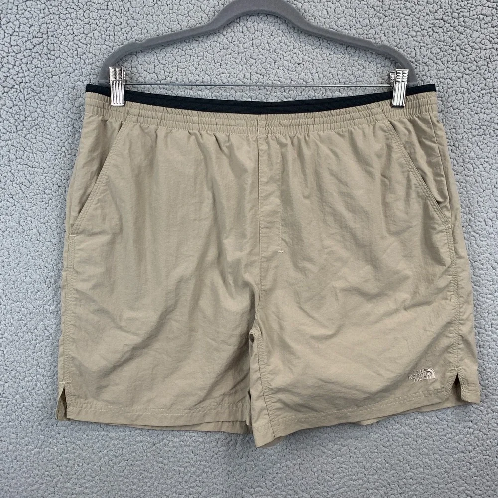 The North Face Men's Hiking Trail Shorts Large Drawstring Lightweight Outdoor